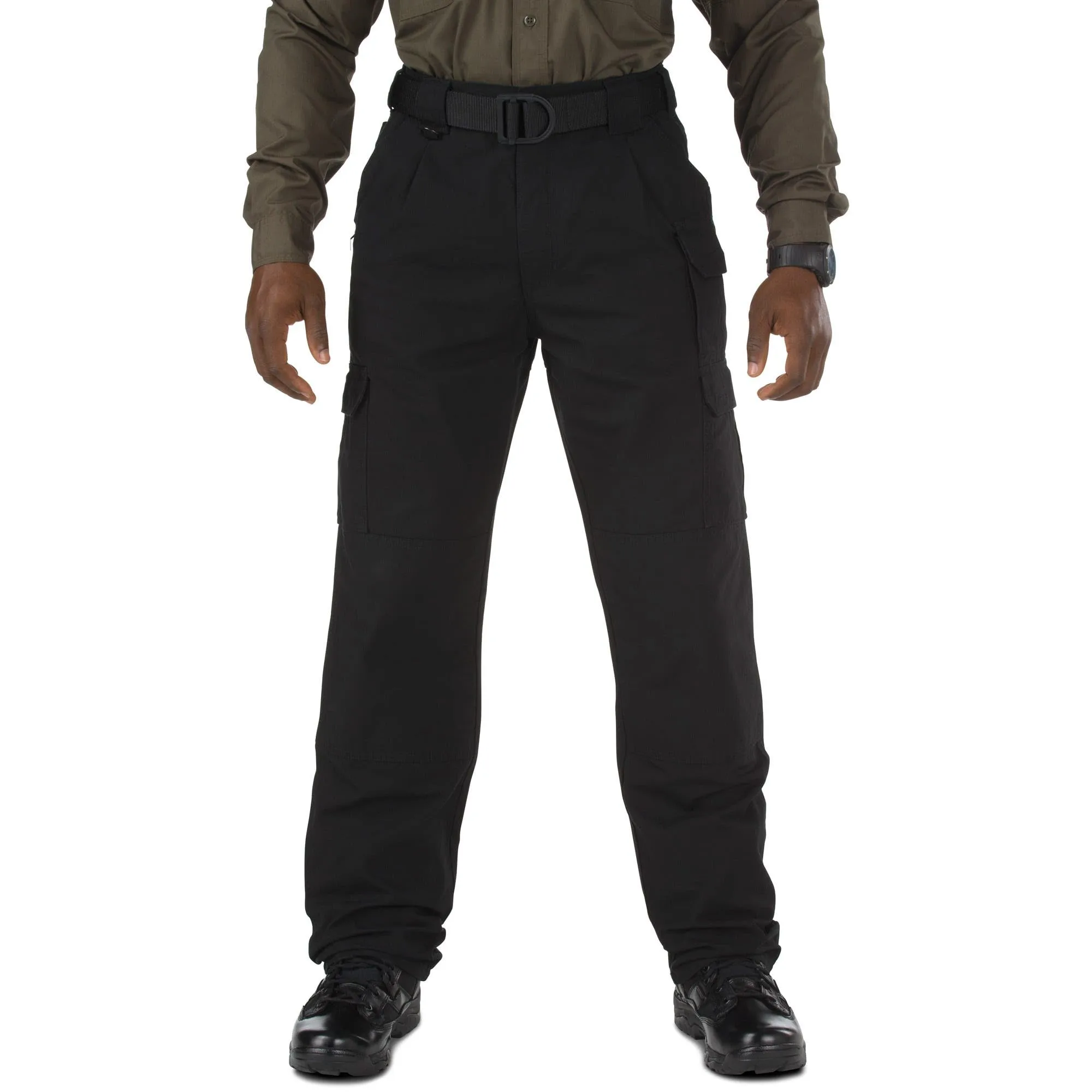 5.11 Tactical Men's Cargo Work Pants, Regular Fit, 100% Cotton Canvas, 7 Pockets, Style 74251ABR