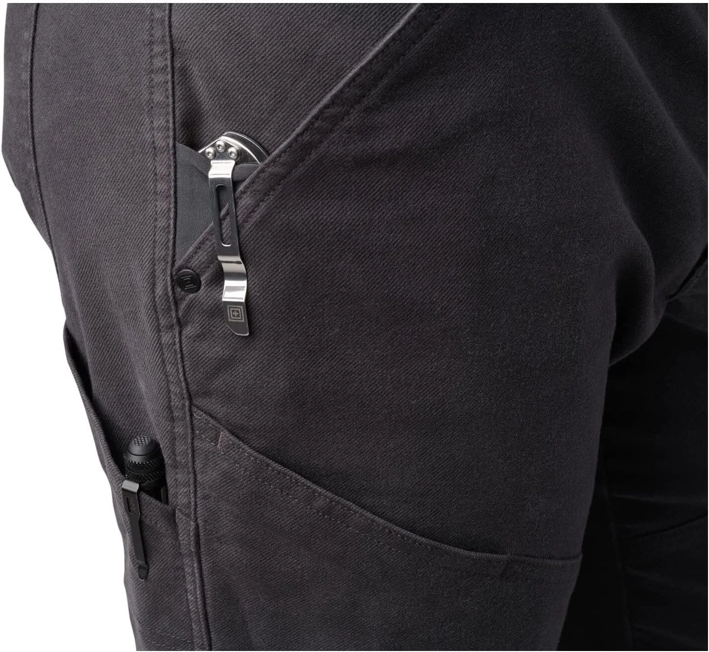 5.11 Tactical Men's Coalition Pants, Straight Fit, 8 Pockets, Style 74533 32 Volcanic