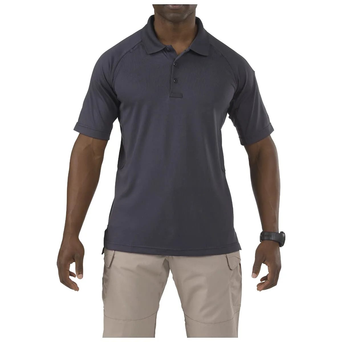 5.11 Tactical Men's Performance Short Sleeve Polo, 100% Polyester, Moisture Wicking, Style 71049
