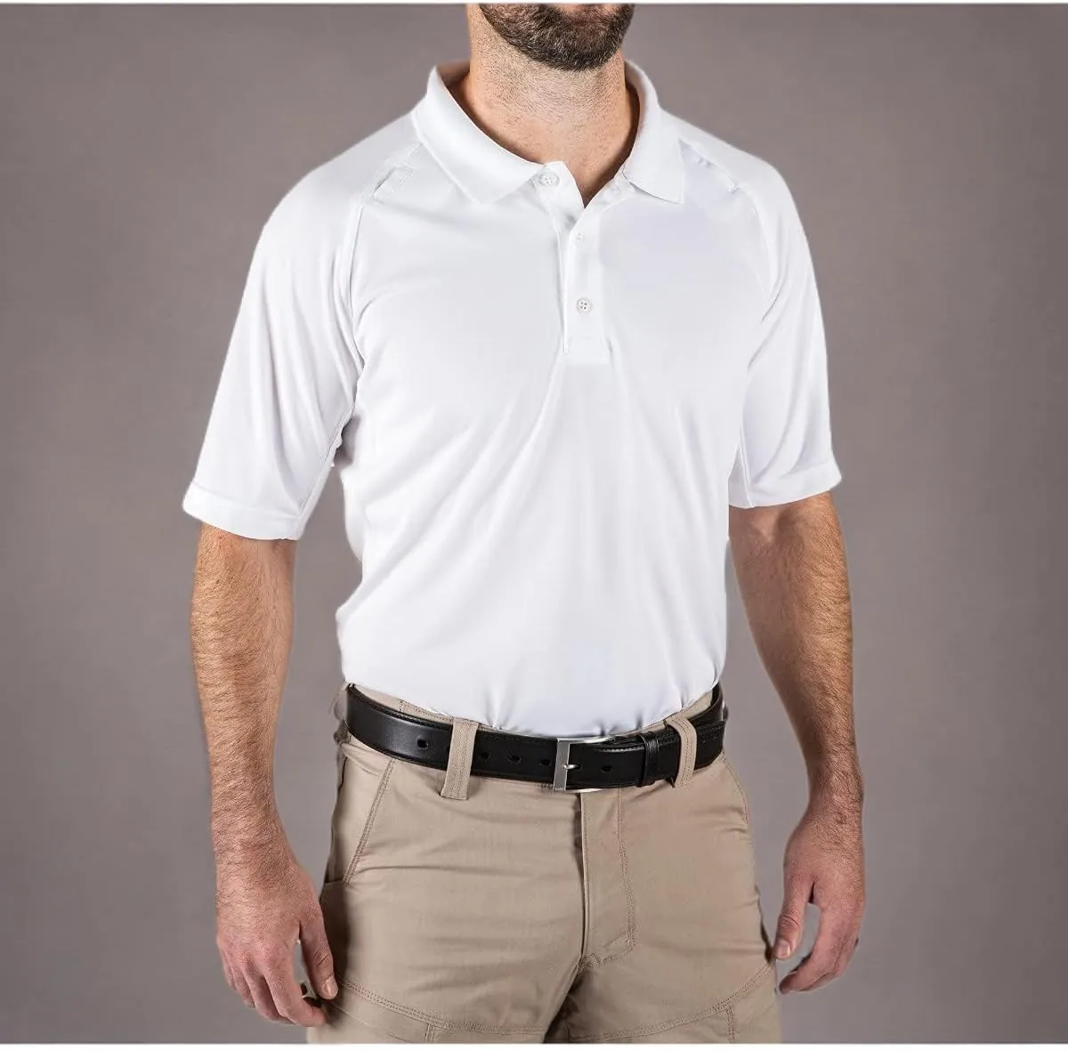 5.11 Tactical Men's Performance Short Sleeve Polo, 100% Polyester, Moisture Wicking, Style 71049