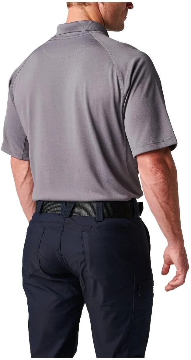 5.11 Tactical Men's Performance Short Sleeve Polo, 100% Polyester, Moisture Wicking, Style 71049