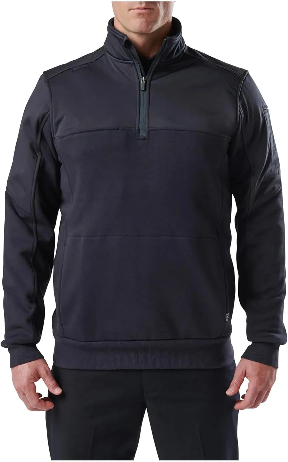 5.11 Tactical Men's Water-Repellent Job Shirt 2.0, Quarter Zip Long Sleeve, Style 72537