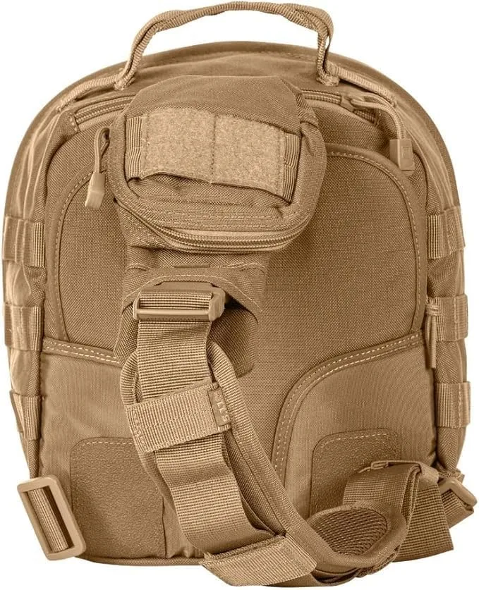 5.11 Tactical MOAB 6 Sling Bag Pack, Shoulder Crossbody Military Bag, Style 56963ABR