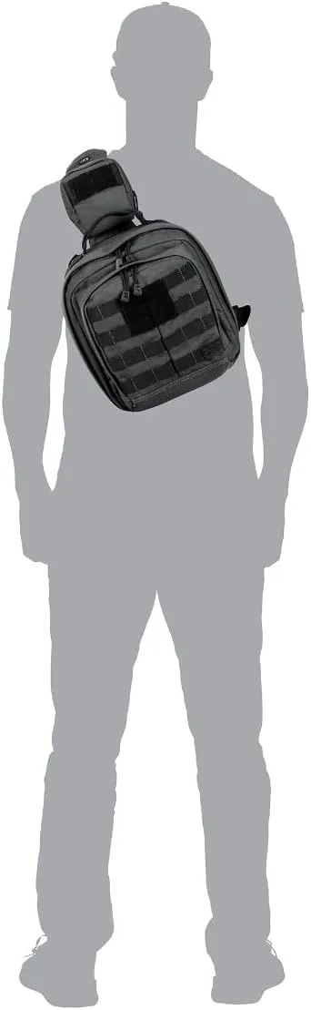 5.11 Tactical MOAB 6 Sling Bag Pack, Shoulder Crossbody Military Bag, Style 56963ABR
