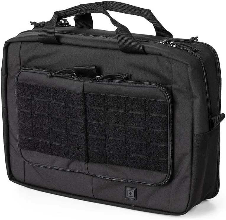 5.11 Tactical Unisex Overwatch Briefcase, 16L Functional Storage Space, 15-Inch Laptop Accesible, One Size One Size Black Ii