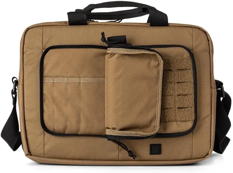 5.11 Tactical Unisex Overwatch Briefcase, 16L Functional Storage Space, 15-Inch Laptop Accesible, One Size One Size Black Ii