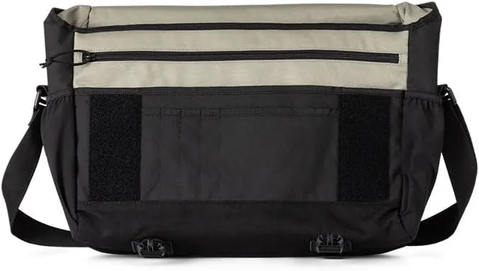 5.11 Tactical Unisex Overwatch Messenger Bag, Shoulder Strap Laptop Carrying Case, 18 Liter Capacity, Style 56648ABR, Black