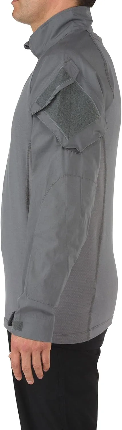 5.11 Tactical Men's Rapid Assault 1/4 Zip Long Sleeve Shirt, Style 72194ABR