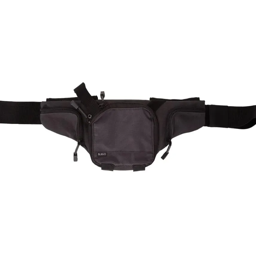 5.11 Tactical Unisex Select Carry Pistol Pouch, Concealed Carry Bag with Hot-Pull Tabs, Magazine Slots, Adjustable Strap