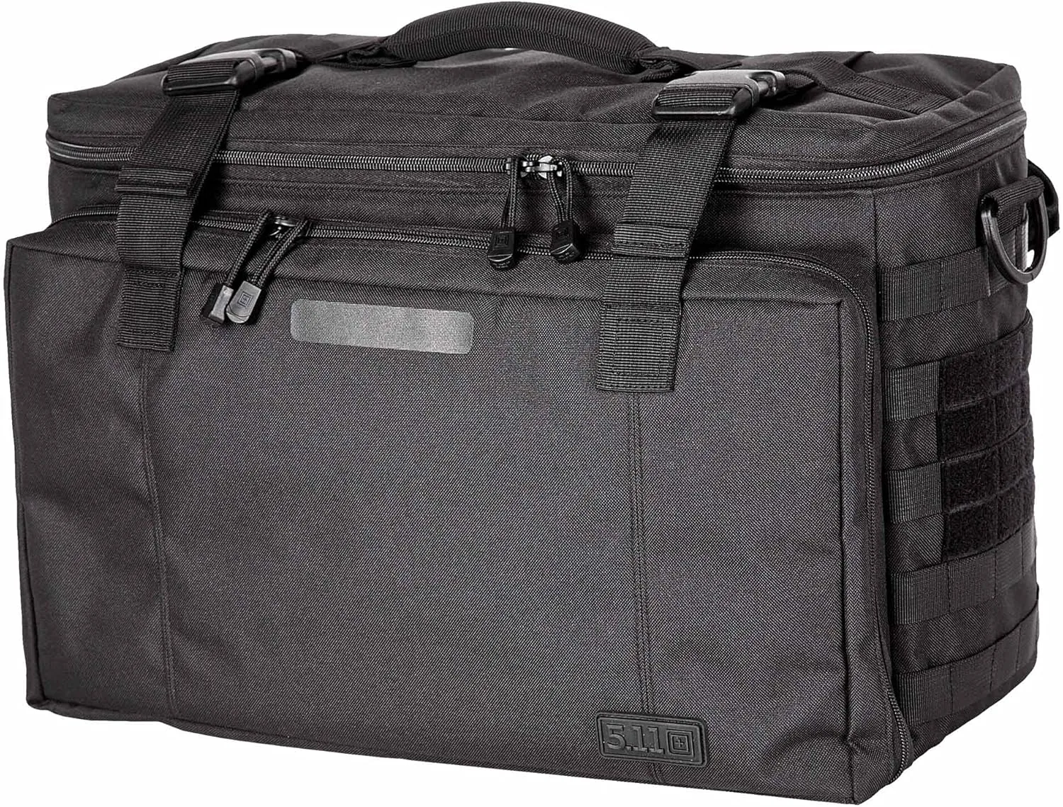 5.11 Tactical Wingman Patrol Bag – Police Gear Car Seat Organizer for Law Enforcement, Black, Style 56045ABR