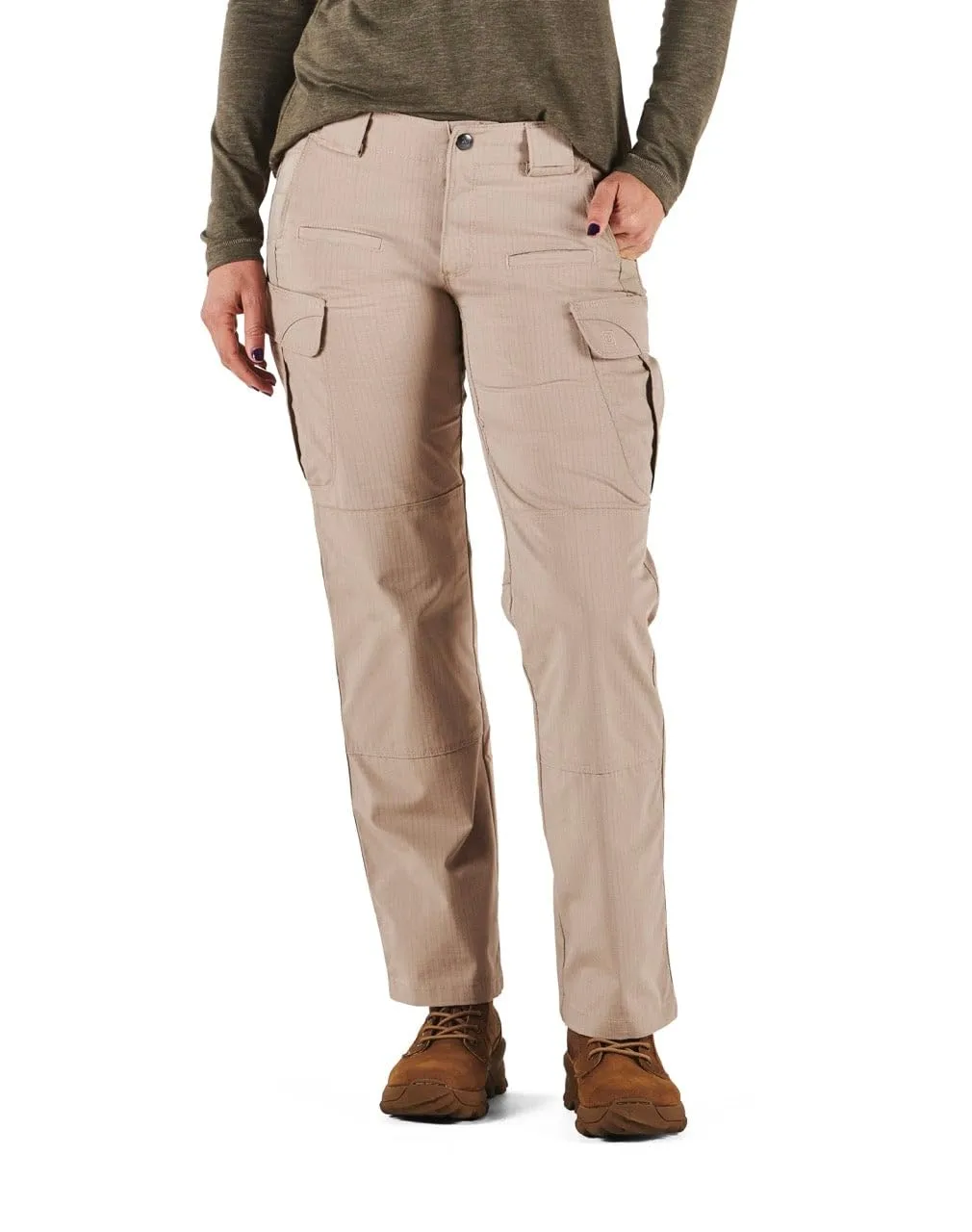 5.11 Tactical Women's Stryke Pants, Regular Fit, Gusseted, 12 Pockets, Style 64386ABR