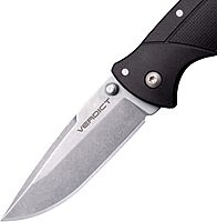 COLD STEEL Verdict Folding Knife with 4116SS GFN Handle and Tri-Ad Lock