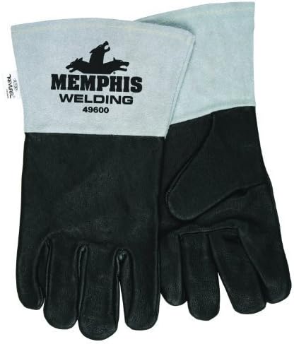 MEMPHIS GLOVE 9600 Cotton/Polyester String Knit with Brown Dot Grip