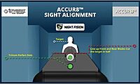 NIGHT FISION Accur8 Student of The Gun Tritium Night Sight Set for Glock 42/43/43X