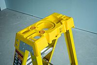 Werner, 6310, 10' Fiberglass 375 Lb. Stepladder, Type Iaa