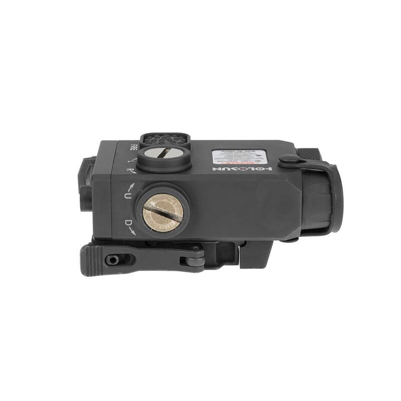 HOLOSUN LS321 Coaxial Visible & IR Laser Sight with IR Illuminator, Quick-Release Picatinny Mount