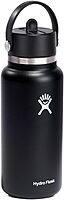 HYDRO FLASK Wide Mouth Flex Straw Cap Bottle