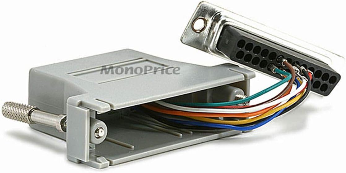 Monoprice 101158 DB25M/RJ-45 Modular Adapter (101158)