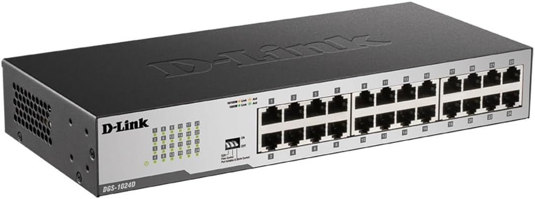 D-Link Gigabit Unmanaged Fanless Ethernet Switch