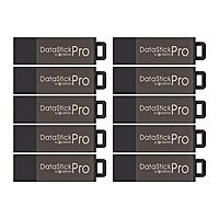 32GB DataStick Pro by Centon, 10 Pack, USB 2.0 Flash Drive Memory Stick for Storage and Backup