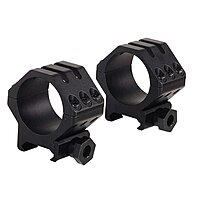 WEAVER 30mm Six Hole Tactical Low Rings (Matte Black)