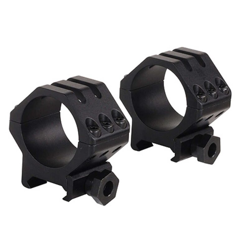 WEAVER 30mm Six Hole Tactical Low Rings (Matte Black)