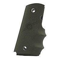 Hogue 1911 Officers Model Rubber Grip with Finger Grooves