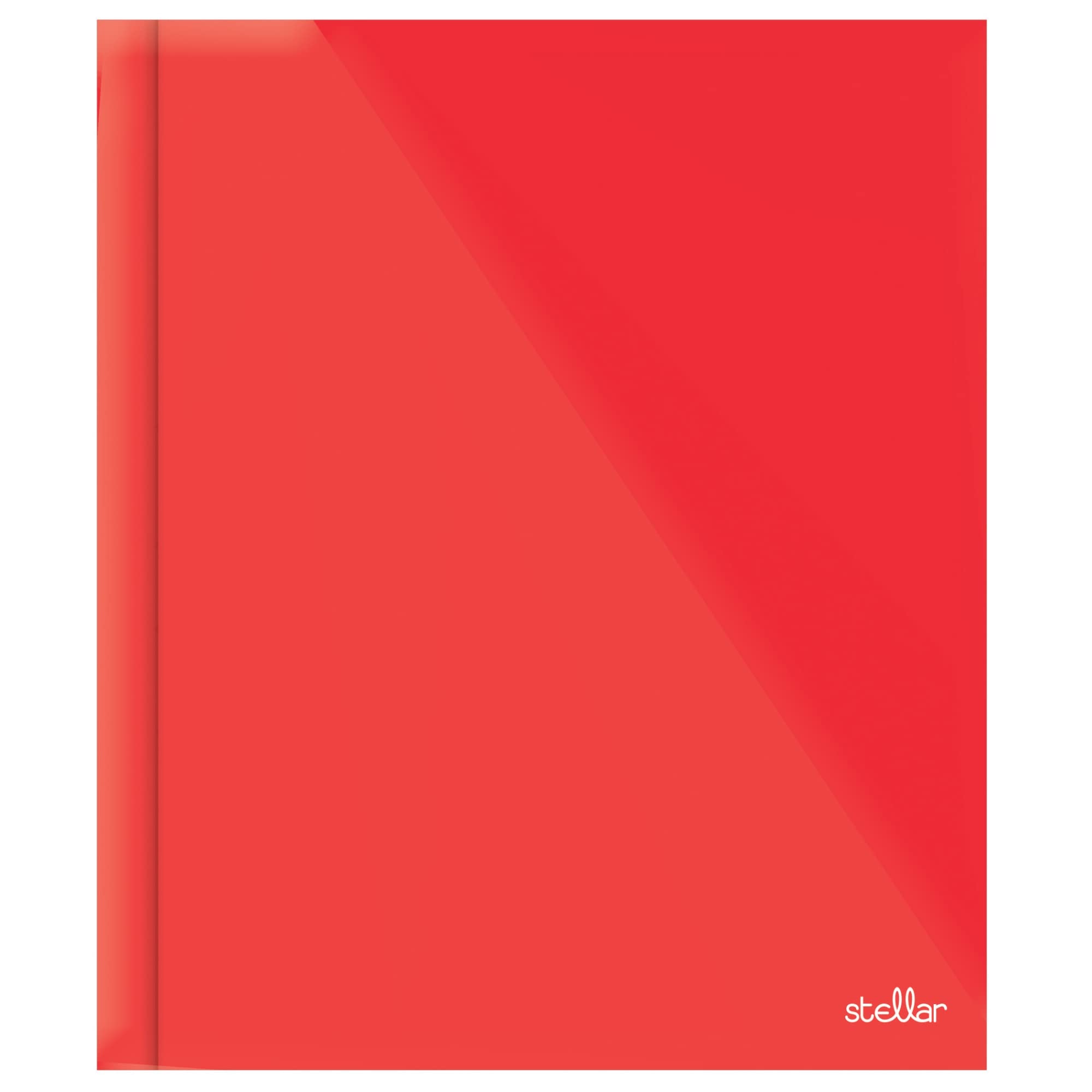 Office Depot® Brand Laminated 3-Prong Paper Folder, 9 1/4" x 11 1/2", Red