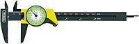 General Tools 142 Plastic Dial Caliper, 0-6" Range, .01" & 1/64" Standard