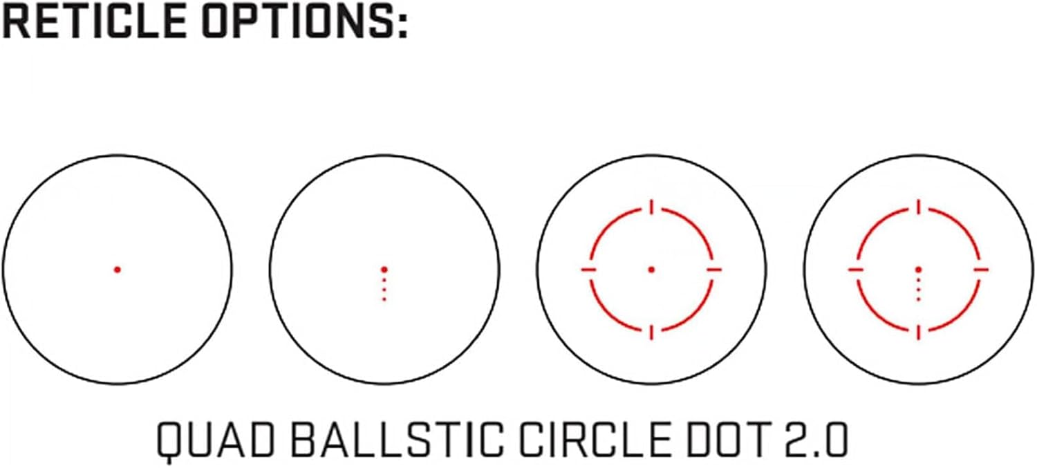 SIG SAUER ROMEO8T-AMR 1x40mm Red Dot Sight & JULIET3T-MICRO 3x22mm Magnifier Combo | Waterproof Electro-Optics Kit with QBCD