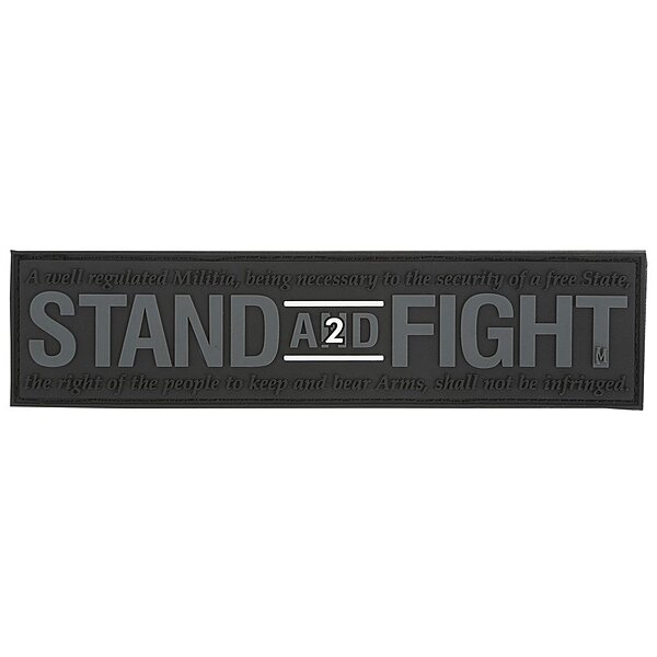 MAXPEDITION Stand and Fight 2nd Amendment Patch (SWAT) 5" x 1.25"
