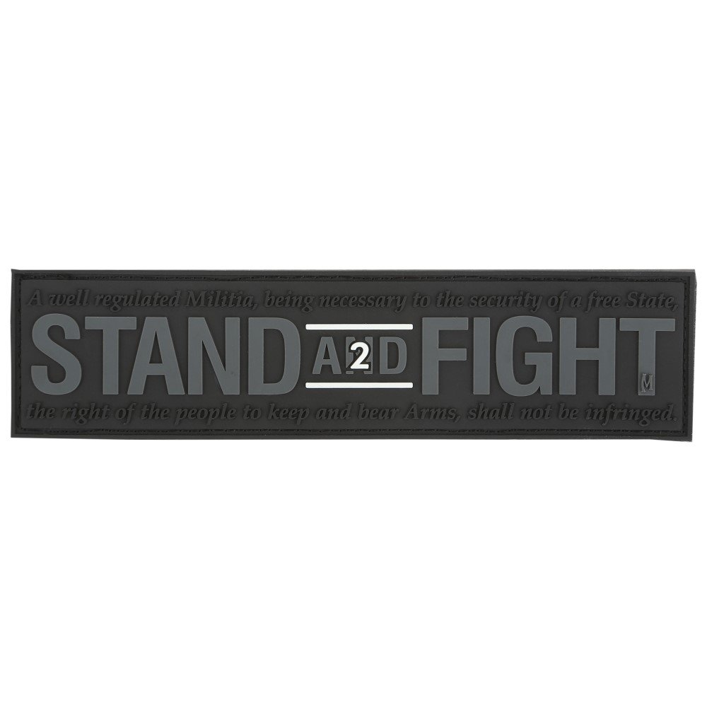 MAXPEDITION Stand and Fight 2nd Amendment Patch (SWAT) 5" x 1.25"