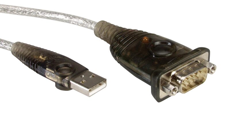 ATEN UC232A USB to Serial Converter USB-A to RS-232 Adapter (35cm) to PDA/Serial (DB9) Port Converter for Laptop PC Modem