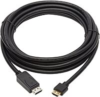 Eaton Tripp Lite Series DisplayPort 1.2 to HDMI Active Adapter Cable (M/M), 4K 60 Hz, HDR, Secure-Grip Plugs, Black, 10 ft. (3.1 m)