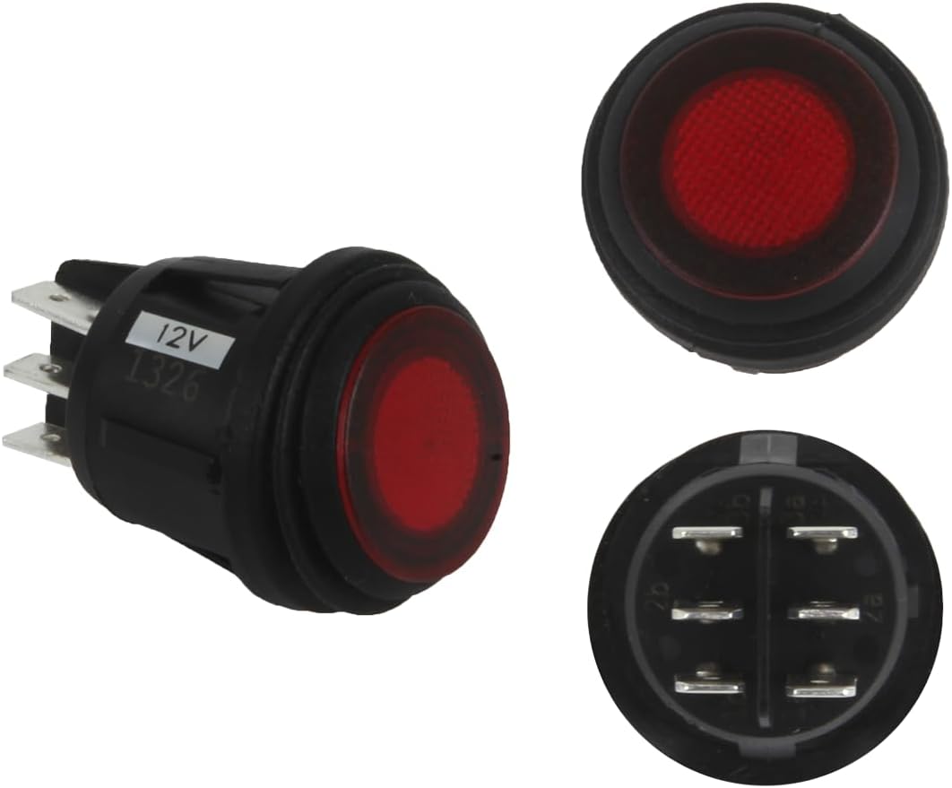 Rigid Industries 40181 3-Position Cherry Rocker Switch