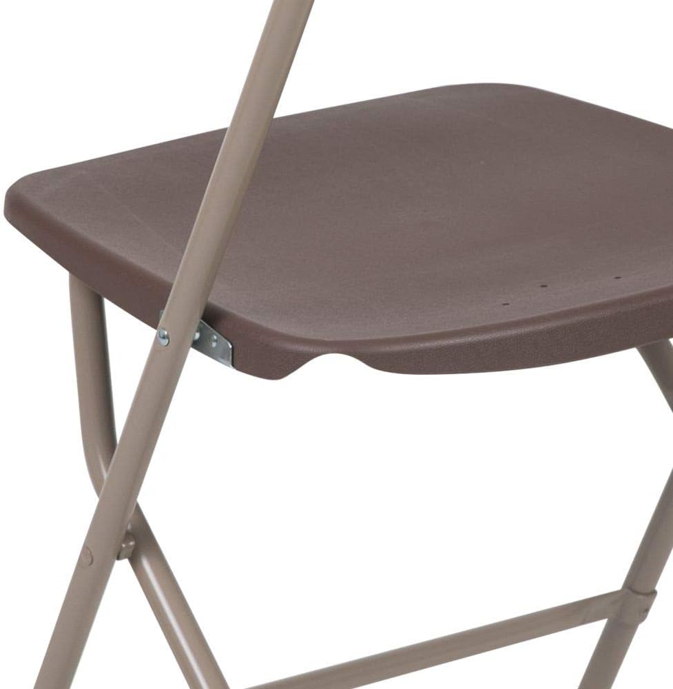 Flash Furniture Hercules Series Commercial-Grade Plastic Folding Chair - 650LB Weight Capacity
