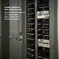 3M 201+ Tan Masking/Painter's Tape - 96 mm Width - 64744 [PRICE is per ROLL]