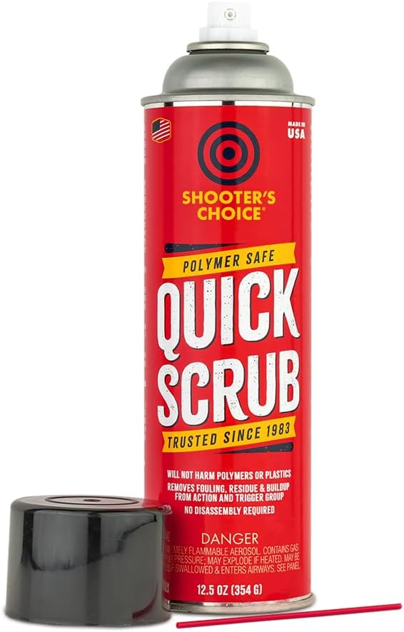Shooter's Choice Polymer Safe Quick Scrub (12oz Aerosol)