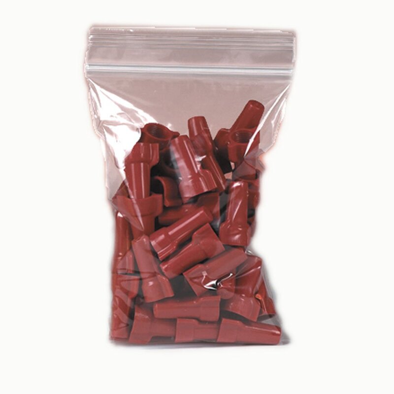 AVIDITI Reclosable Zipper Poly Bags, 4 Mil