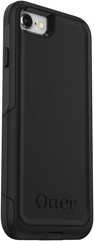 OtterBox Commuter Series Case for iPhone SE 3rd & 2nd Gen, iPhone 8, iPhone 7 Black | not Compatible with Plus Sized Models, Slim, Tough, Pocket-Friendly, with Port Protection