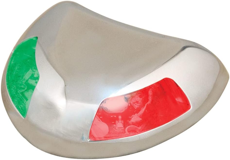 Perko 0615DP2STS LED Stealth II Series Horizontal Mount Bi-Color Light - Stainless Steel Finish