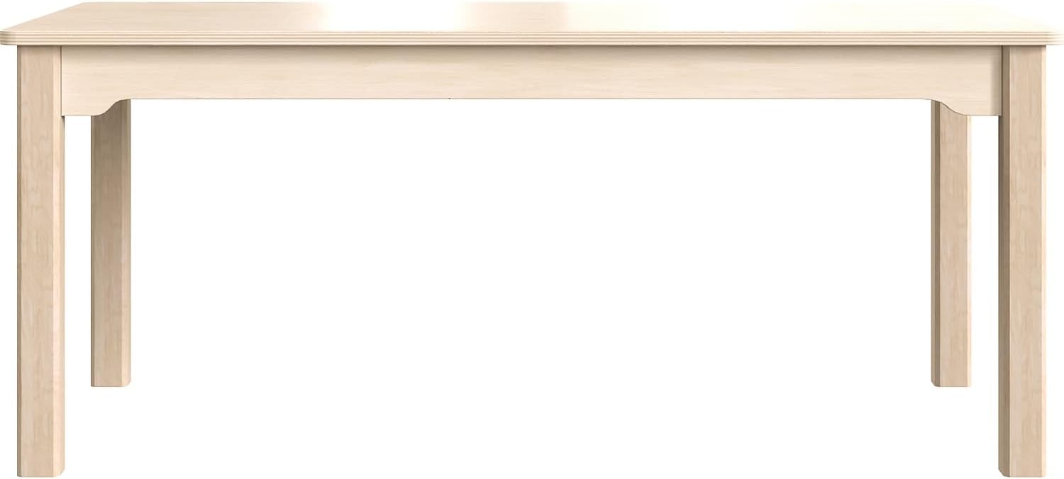 Flash Furniture Bright Beginnings Commercial Rectangular Wooden Preschool Classroom Activity Table