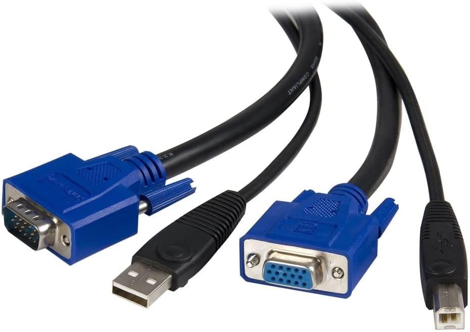 StarTech.com SVUSB2N1 2-in-1 USB + VGA KVM Cable