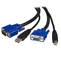 StarTech.com SVUSB2N1 2-in-1 USB + VGA KVM Cable
