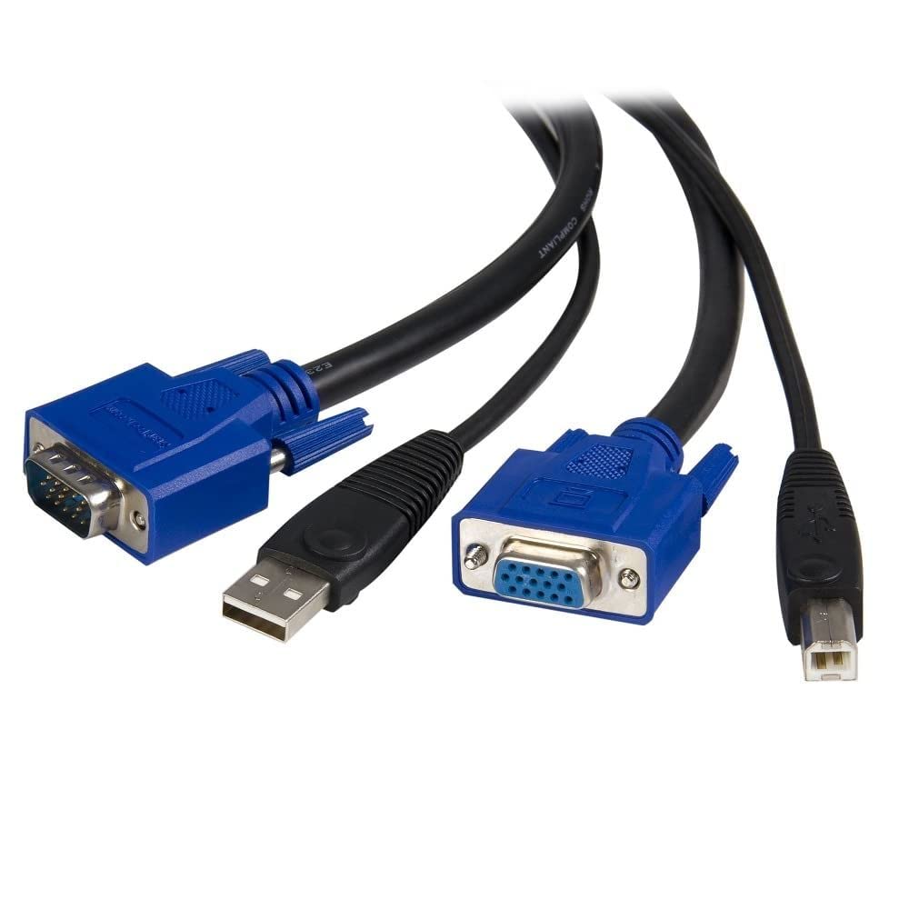 StarTech.com SVUSB2N1 2-in-1 USB + VGA KVM Cable