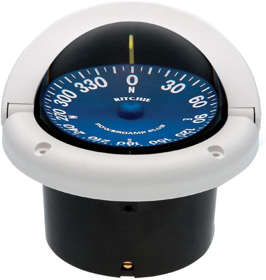 Ritchie SS-1002W SuperSport Compass - Flush Mount - White