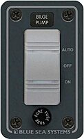 Blue Sea Systems 8263 Contura Water Resistant 12V DC Panel - Bilge Pump Control