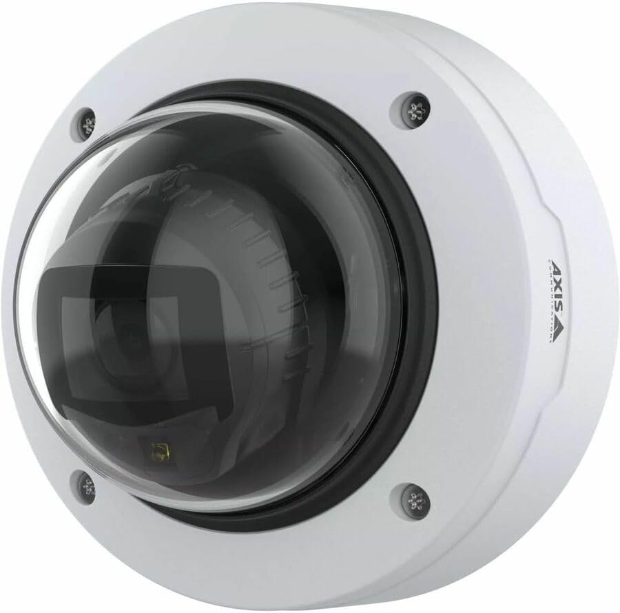 AXIS P3277-LV 5 Megapixel Indoor/Outdoor Network Camera - Color - Dome - White - TAA Compliant