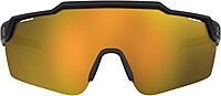 Under Armour Unisex Ua Levelup Sunglasses 99/1/125 Black Gold/ Gold Mirrored