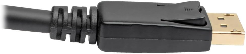 Tripp Lite USB C to DisplayPort (M/M), USB 3.1 Gen 1, DisplayPort Adapter Cable, Thunderbolt 3, 4K @60Hz, Black